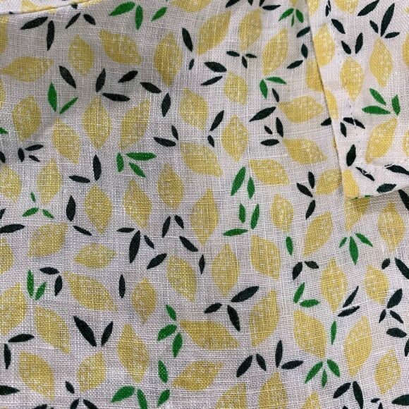 Cynthia Rowley | Lemon Print Top - Picture 8 of 14